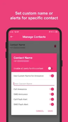 Caller Name Announcer android App screenshot 1